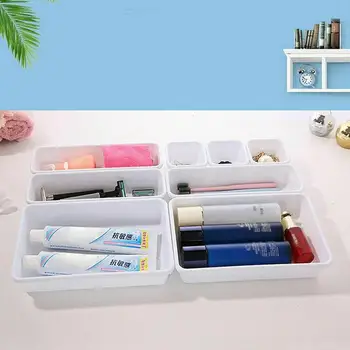 

Creative Drawer Organizer Box Trays Home Storage Box Office Desk Storage Kitchen Bathroom Closet Makeup Container Organization
