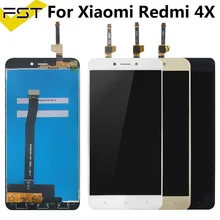 Запасные части сенсорный экран для Xiaomi Redmi 4X ЖК-дисплей кодирующий преобразователь сенсорного экрана в сборе+ сенсорный экран сенсор для Redmi 4X