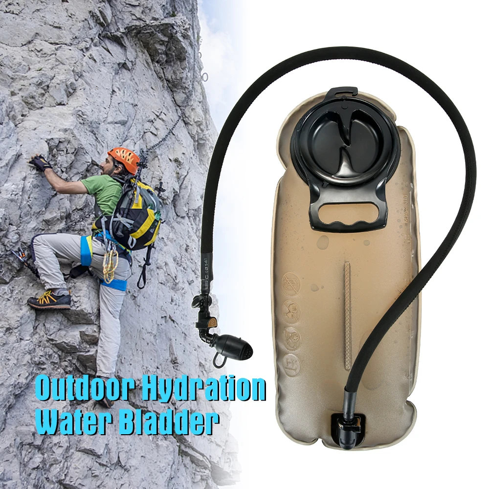 FDA Approved Water Bag Outdoor Sport Hydration Bladder Bike Hydration Pouch Water Bag Large Opening for Camping