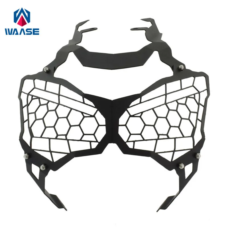 waase For Kawasaki Z900 2017 2018 2019 Headlight Head Lamp Light Grille Guard Cover Protector |