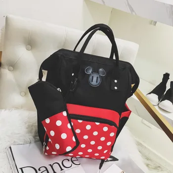 

Backpack men and women backpack 2020 new Mickey student bag casual fashion hit color travel bag college style school bag