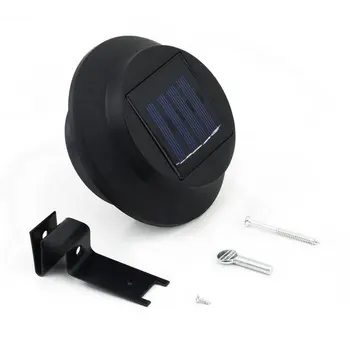 

Solar Powered Outdoor Garden Light Gutter Fence Lamp Wall Roof Yard 3 LED Lamp Energy Saving Light For Outdoor Garden