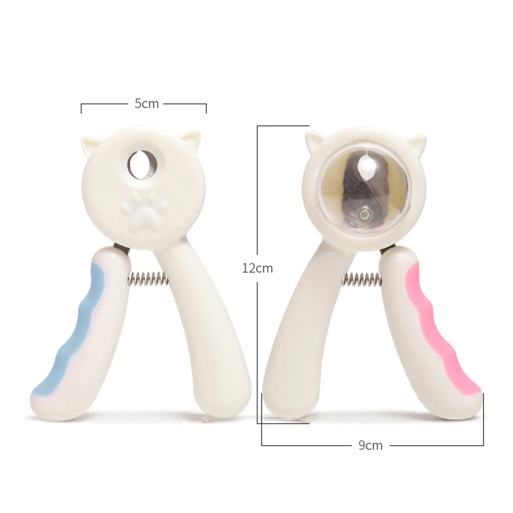 Машинка для стрижки когтей домашних животных из нержавеющей стали с защитным