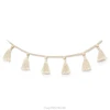 Nordic Cotton Rope Wooden Bead Garland with Tassel Wall Hanging Nursery Props Ornament Kids Baby Room Decor S24 20 Dropship ► Photo 3/6