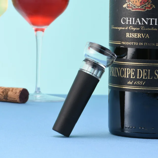 TapóN Botella Vino Al VacíO Herramienta ConservacióN Vino Reutilizable Con  Escala Tiempo.Bomba De VacíO Para Vino.Respetuoso Con El Medio Ambiente Y  PortáTil,Mejor Regalo Para Los Amantes Del Vino. : .es: Hogar y