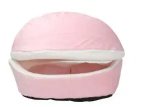 pink Съемный спальный мешок для кошек, диваны, коврик для гамбургера, домик для собаки, хлопковый котенок, Лежанка-домик и щенячье гнездо постельные принадлежности для сна, сумка для кошки, питомник - Цвет: pink