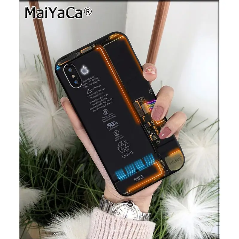 MaiYaCa Inside electronics очень крутой для Apple iphone cutaway Coque чехол для телефона iphone 11 pro 8 7 66S Plus X XS MAX 5s SE XR - Цвет: A7