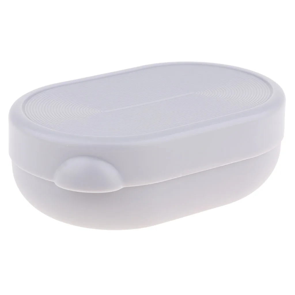 Plastic Soap Case Holder Container Storage Box with Leakproof Locking Cap Cover