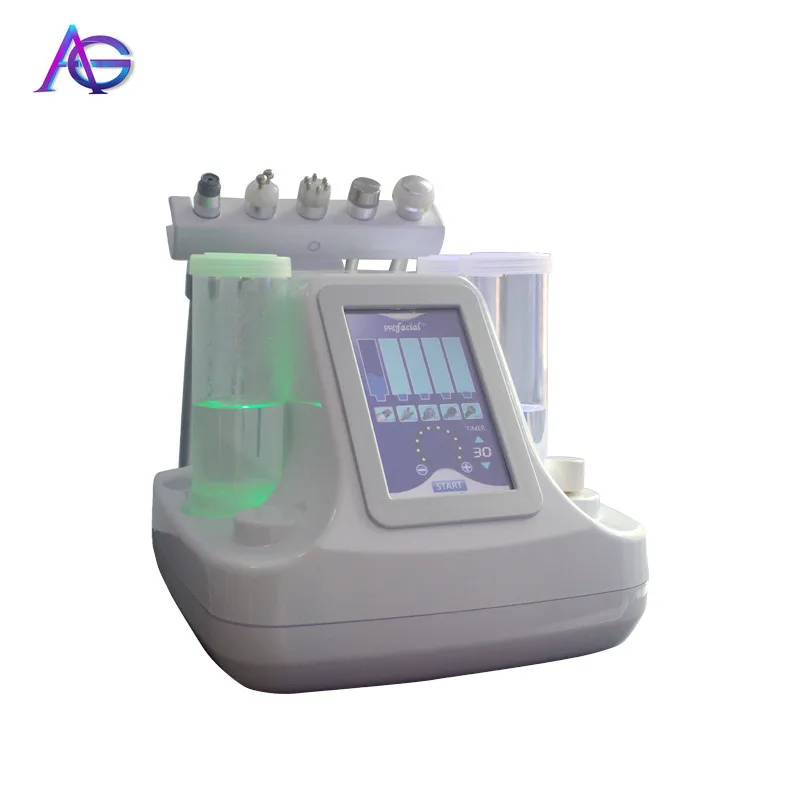 Tecnologias nuevas hydrafacial Корея ультра-тонкий пузырь оборудование для салона красоты очиститель для сосания черных точек - Цвет: 5-in-1