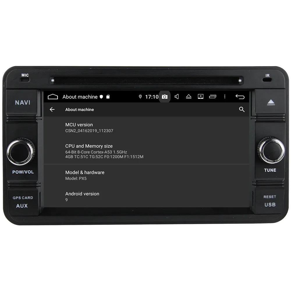 Klyde 4G wifi Android 9,0 Восьмиядерный 4 Гб ОЗУ 64 Гб ПЗУ DSP BT автомобильный DVD мультимедийный плеер Радио стерео для Suzuki Jimny 2005