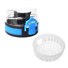 1 Click Operation Bottle Lid For Quifit Original 43oz 64oz 73oz 128oz 3.8L 2L 1.3L 450ml Gallon Water Bottle Cover Plastic