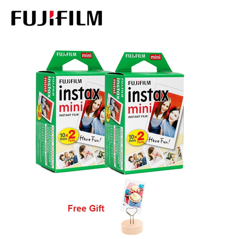 40 sheets Fujifilm Instax Mini Film White Edge Photo Paper For Polaroid  Camera Mini LiPlay 11 9 8 7s 90 SP 2 LINK Instant Camera|Film| - AliExpress
