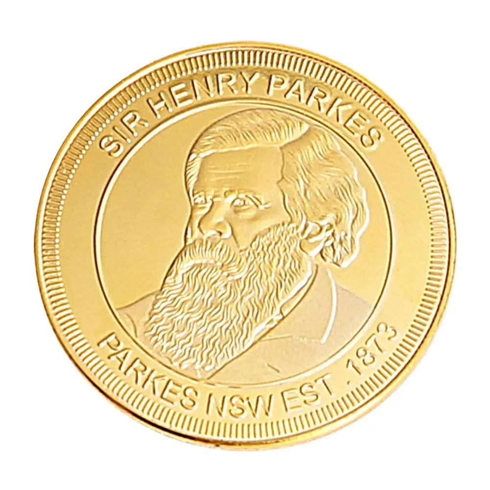 Customize gold coins to make your own single custom coin new style 2D