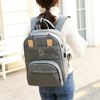 

Diaper Bag New Style Large-Volume Hand Backpack Nursing Lightweight Ultra-Light Japan Multi-functional Mommy Bag MOTHER'S Bag