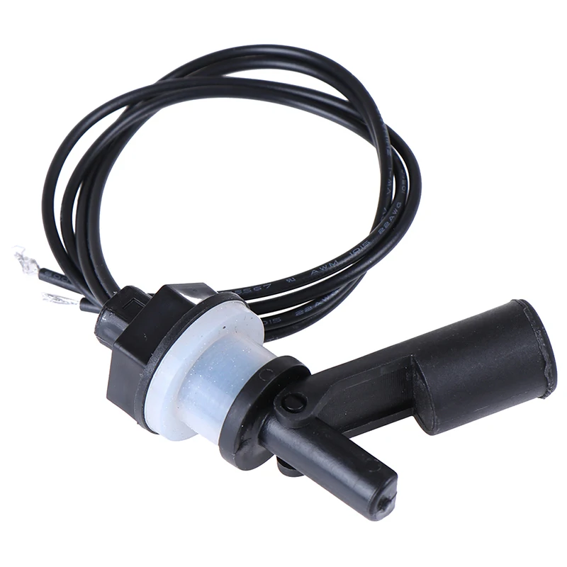 New 100V DC Tank Pool Horizontal Water Level Switch 1PCS Liquid Level Sensor Liquid PP Plastic Ball Float Switch Wholesale