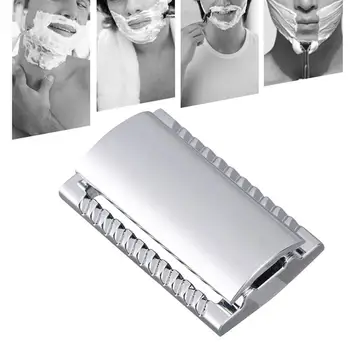 

Barber Safety Razor Head For Shaving Razor Zinc Alloy Double Edge Shaving Razor Open Head Professional Beard Hair Shaving Tools