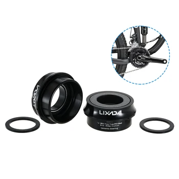

66mm/72mm Bike Bicycle Cycling Press Fit Ceramic Bottom Bracket Cups Aluminum Alloy BB Cups Crank Set Bearing Axis Parts
