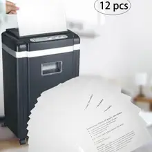 12Pcs Paper Shredder industrial Paper Shredder Lubricant Fellowes Shredders For Computer Office Use Accessories