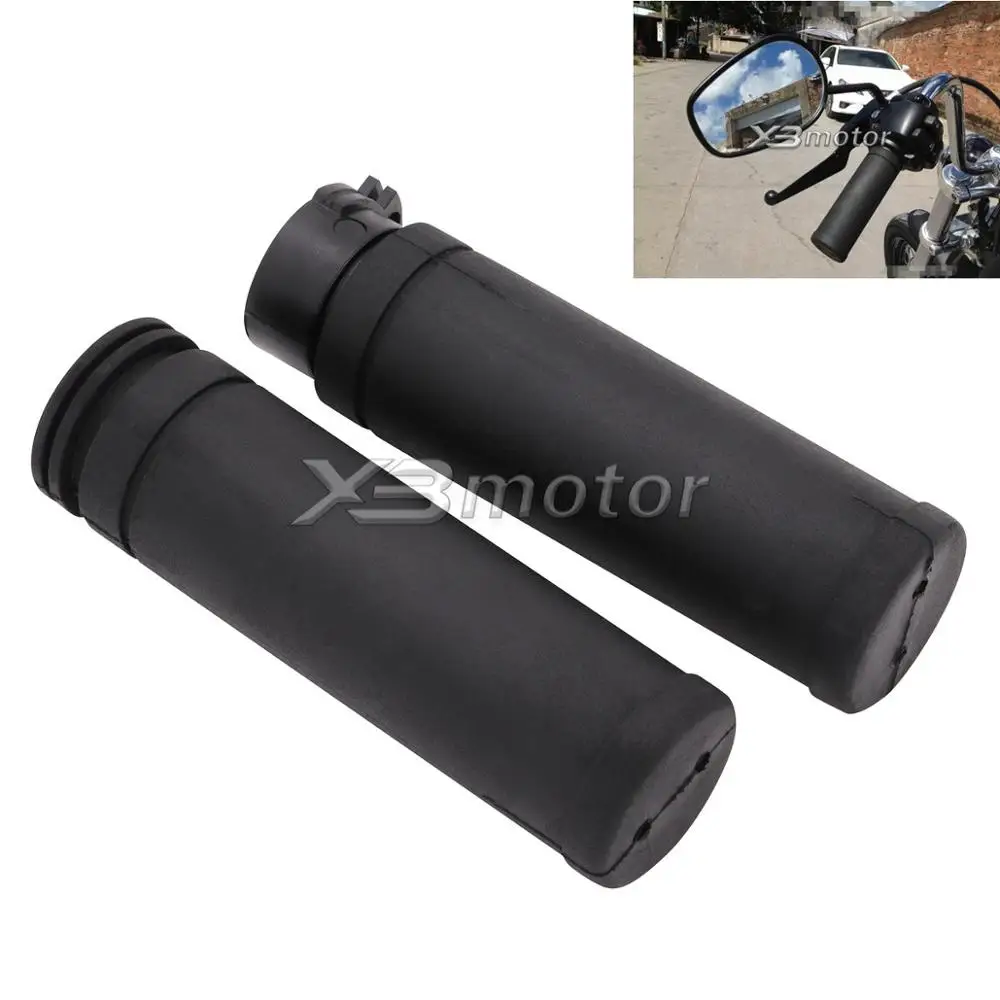 Мотоцикл 1 ''25 мм резиновые рукоятки Ручка Руль для Harley Sportster 883 1200 Железный XL VRSC Touring Dyna Softail на заказ