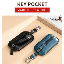 Кожаный кошелек для ключей, чехол для деловых мужчин, чехол для ключей от машины, сумка, держатель для ключей, органайзер для ключей, ключница, кошелек для ключей#1126y25