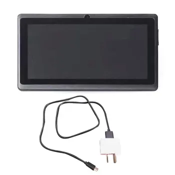 

7inch TFT LCD Display Dual Core Children'S Tablet Mini Portable PC Computer 8G For Android Learning Educational Toy Black