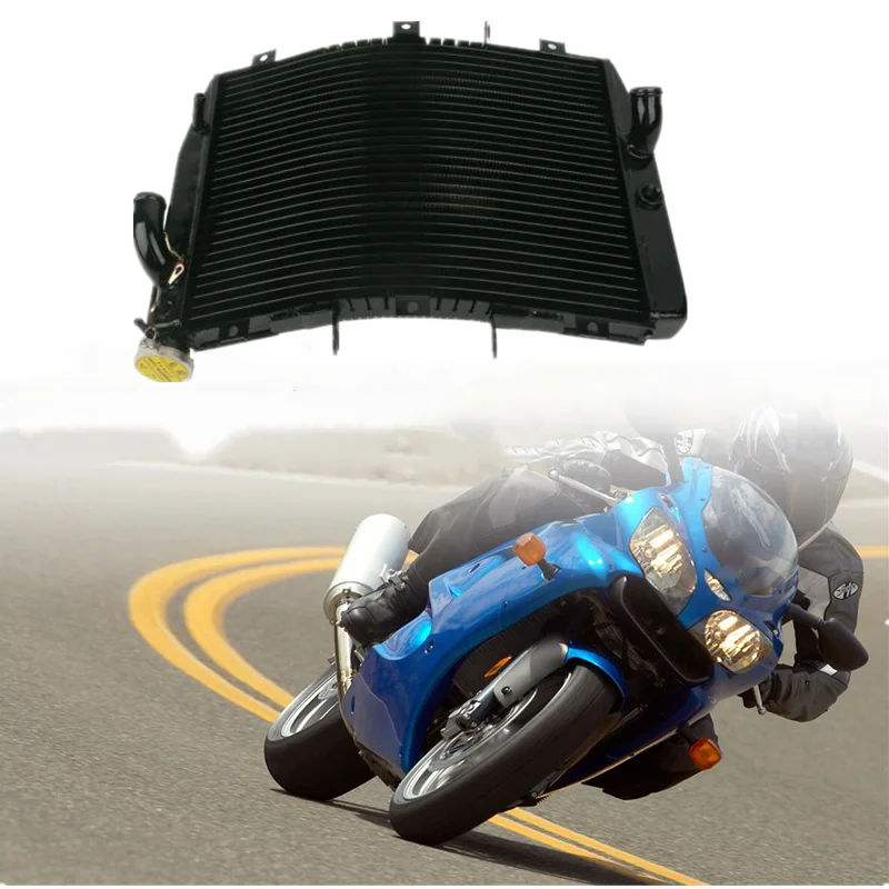 

Motorcycle Radiator Cooler For KAWASAKI NINJA ZX-6R ZX6R 1998-2002 1999 2000 2001 98 99 00