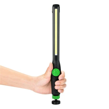 

COB LED Work Light USB Charging Rechargeable Magnetic Base 360-Degree Adjustable Inspection Lamp Cordless Worklight Tool