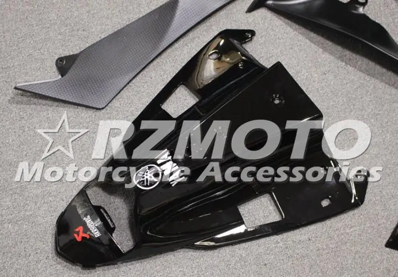 4 подарки ABS литья под давлением Обтекатели комплект подходит для YAMAHA YZF-R1 2013 12 13 14 R1 обтекатель набор черный белый