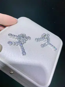 

High-grade fashion jewelry zircon micro inlay beautiful pendant fashion sweater chain link clasp