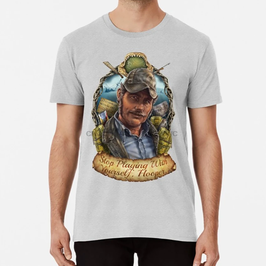 Quint Jaws T Shirt