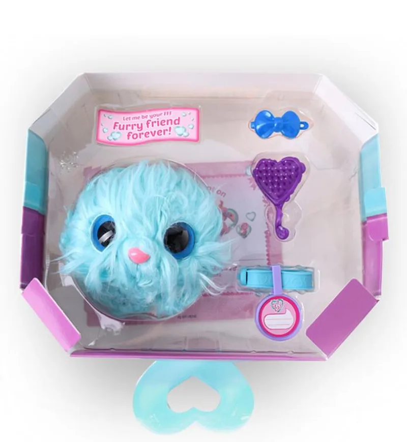 Глухая коробка Scruff плюшевая игрушка Luvse банная собака, кошка, кролик, кукла, спасите животных, плюшевые забавные мягкие игрушки, украшение для девушки, специальный подарок