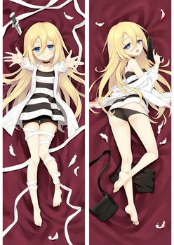 

Anime Fans Angels of Death pillow Covers Sexy girls Rachel Gardner Pillow Case Otaku Peach skin 2 Way Hugging Body pillowcase