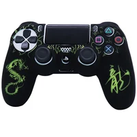 coque manette ps4  Étui de commande en Silicone souple pour Playstation 4
