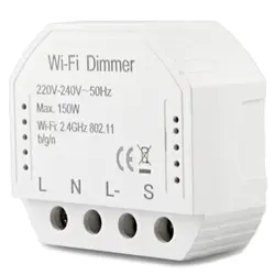2 способа Wifi умный светильник светодиодный диммер Diy выключатель модуль Smart Life/Tuya APP пульт дистанционного управления, работает с Alexa Echo Google Home