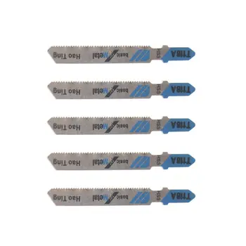 

5Pcs/Set HCS/HSS Curve Saw Jigsaw Reciprocating Blade for Metal Woodworking Tool