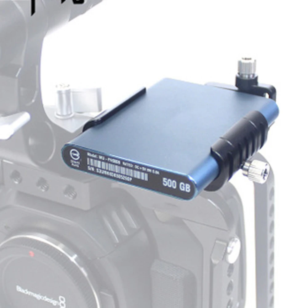  BMPCC 4K Schraube Halterung Zubehör SSD Halter Aluminium Legierung Kabel Klemme Montieren Befestigu