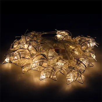 

20LED Star String Fairy Lights Battery Operated Party Wedding Christmas Xmas