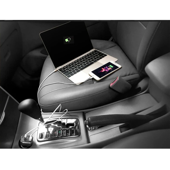 60 Вт QC PD 3,0 Автомобильное зарядное устройство адаптер двойной порт usb type C Быстрая зарядка для универсальных телефонов XR649