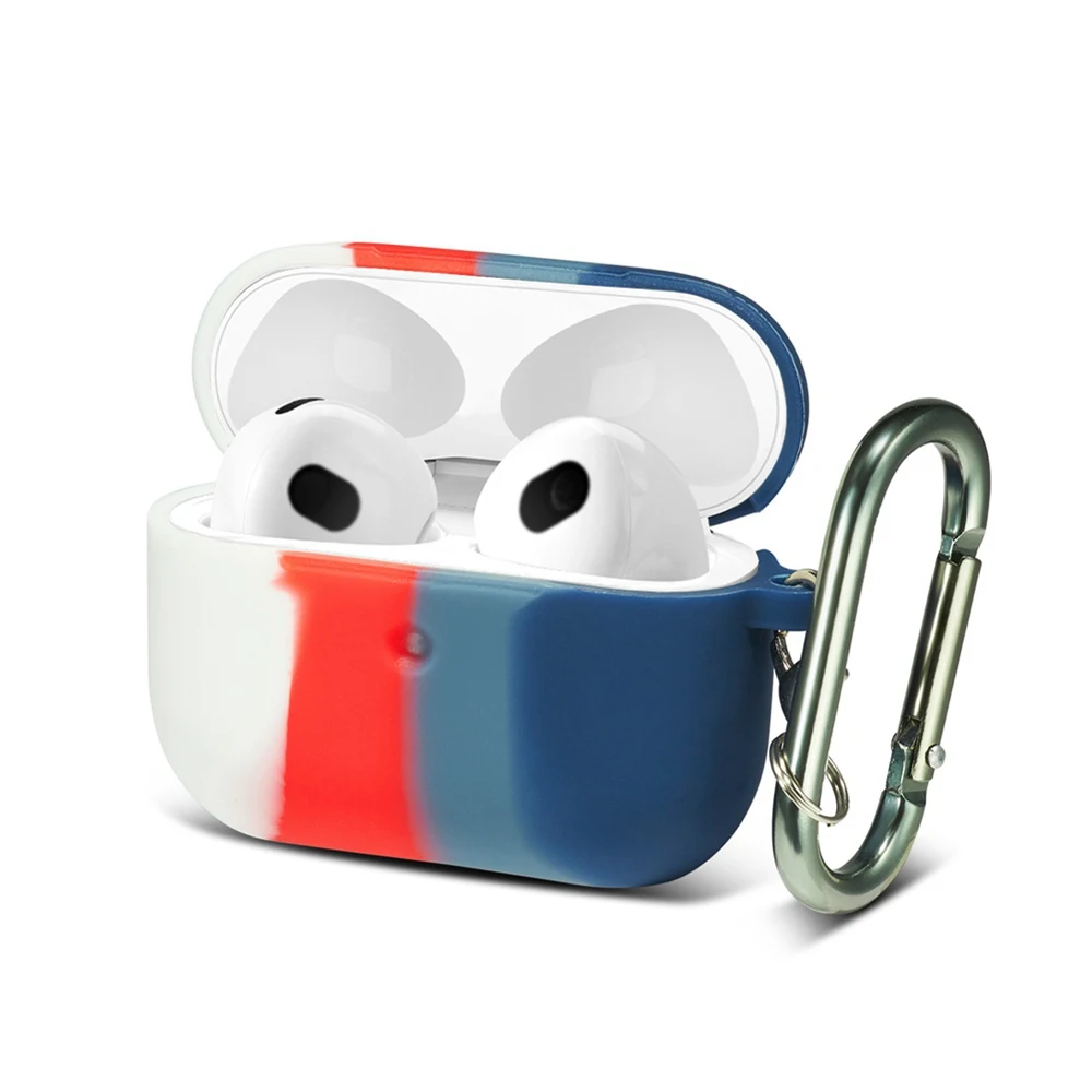 For AirPods 3 Silicone Case Protective Cover Earphone Skin Airpods Accessories Headphones | Электроника