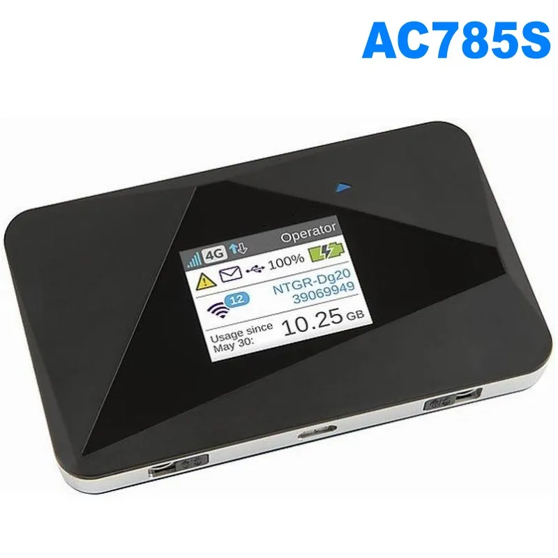 Aircard 785 S LTE Mobile Hotspot 4 г FDD 700/900/1800/2100/2600 мГц маршрутизатор плюс 2 шт. антенны