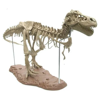 

Overlord Dragon Fossil Skeleton Simulation Animal Model 4D Assembling Dinosaur Bones Desk Decorations Best Children's Gifts