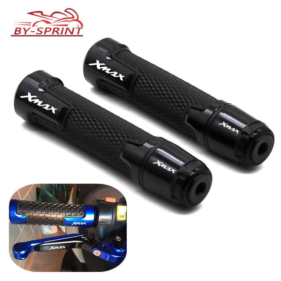 7/8 ''22 мм мотоцикл для Yamaha xmax 125 250 300 400 X MAX ручки противоскользящие самокат ручка концы ручки бар ручной Руль