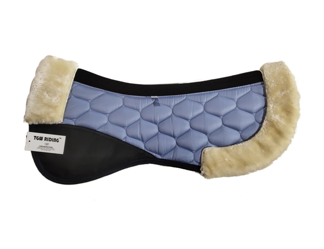 Riding Pad Cushioning Imitation Wool Saddle Pad Comfortable Soft (Wool) Supplies Horse Saddle