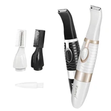 Влажная сухая Женская бритва бикини триммер прецизионный эпилятор для лица триммер для бровей форма женской фигуры инструмент женский станок для бритья