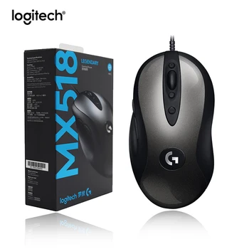 

Logitech HERO MX518 Legendary Wired Gaming Mouse 8 Programmable Buttons Upgraded From MX500510 For CSGO LOL OW PUGB