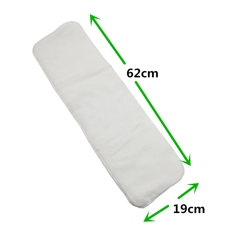 Ультратонкие четырехслойные подгузники с большим абсорбированием белого цвета можно использовать повторно для машинной стирки подгузников для взрослых