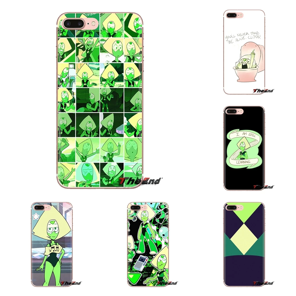 STEVEN UNIVERSE PERIDOT для iPod Touch Apple iPhone 4 4S 5 5S SE 5C 6 6S 7 8 X XR XS Plus MAX мягкие прозрачные