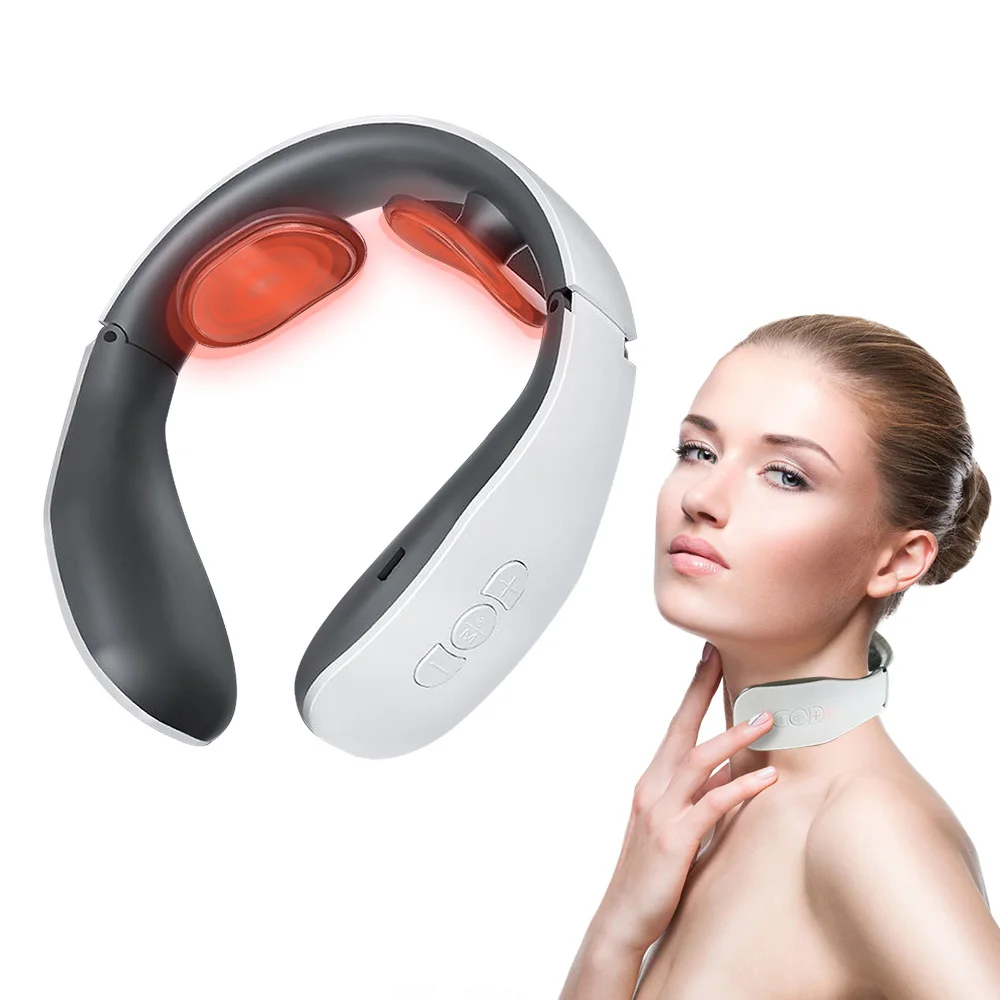 Electric Neck Massager Tens Machine Cervical Body Massage Device