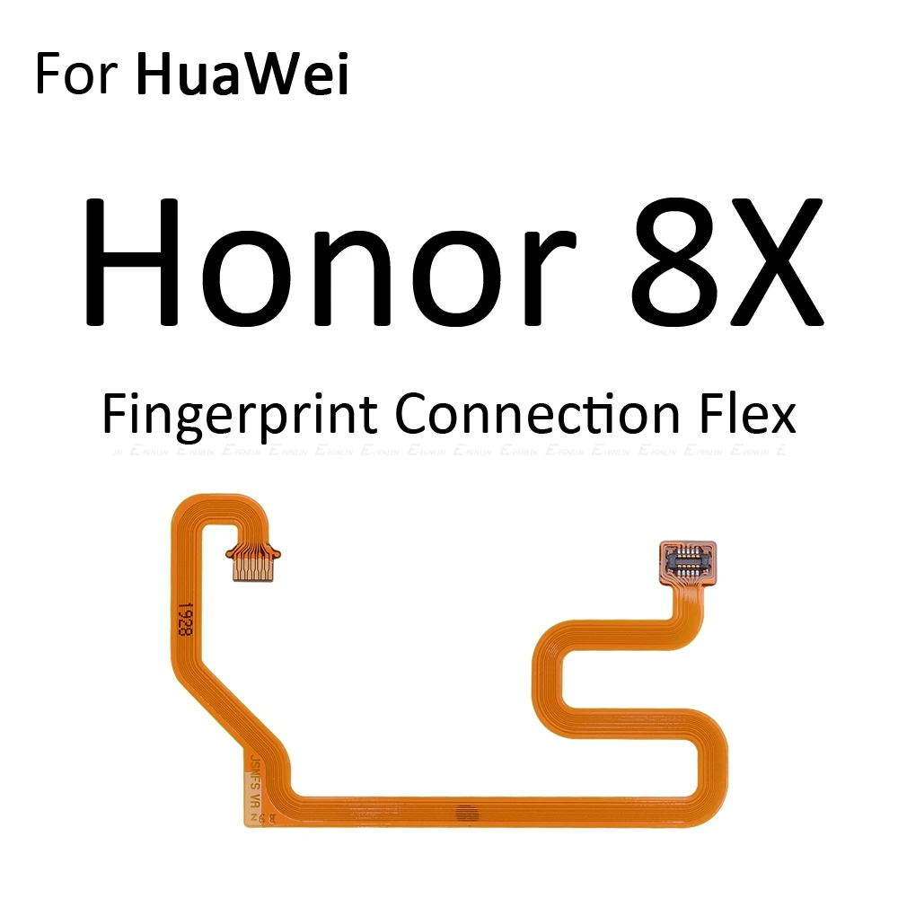 Датчик отпечатков пальцев Главная Кнопка для HuaWei Honor 8X 8C 8 Pro Lite Touch ID распознавание Кнопка возврата меню разъем гибкий кабель