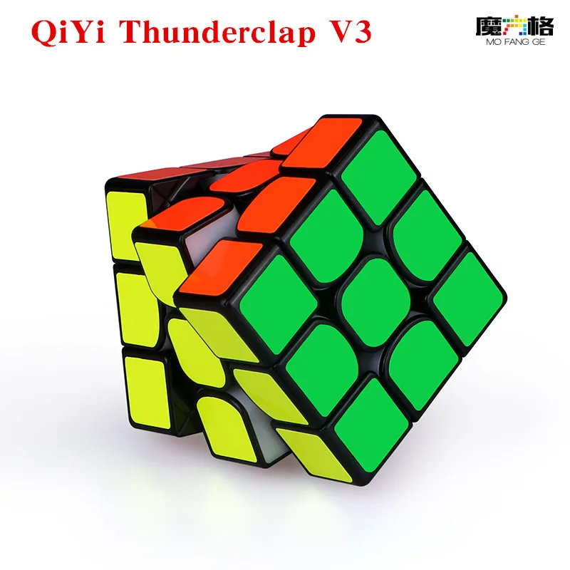 

QIYI Mofangge Thunderclap V3 3x3x3 Magnetic Cube Professional Speed Puzzle Magic Magnets Cubes Stickerless Cubo Magico